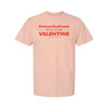#BookTokBabe FICTIONAL BOYFRIENDS VALENTINE Premium Comfort Colors® Unisex Tee - Peachy #BookTokBabe FICTIONAL BOYFRIENDS VALENTINE Premium Comfort Colors® Unisex Tee - Peachy