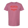 #BookTokBabe HOPELESS ROMANCE READER Unisex Ringspun Tee - Cassis