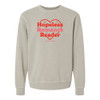 #BookTokBabe HOPELESS ROMANCE READER Unisex Premium Pigment Dyed Crewneck Sweatshirt - Cement