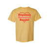 #BookTokBabe HOPELESS ROMANCE READER Premium Comfort Colors® Unisex Tee - Mustard