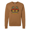 TOADALLY IN LOVE Unisex Crewneck Sweatshirt - Golden Pecan