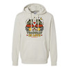 TOADALLY IN LOVE Unisex Premium Pigment Dyed Hooded Sweatshirt - Ivory