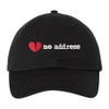 Robert Craig Films NO ADDRESS - Dad Cap - Black