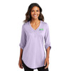 Volt Embroidered Ladies City Stretch 3/4-Sleeve Tunic