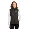 Volt Ladies Sweater Fleece Vest - Black Heather
