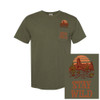 Stay Wild - Old West - Comfort Colors® Unisex POCKET Tee - Sage