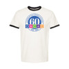 OACAC CELEBRATING 60 YEARS Unisex Ringer Tee - Vintage White/Black