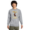 Stay Wild - Wild Horse - Unisex Sweatshirt - Light Heather Grey