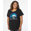SAHRA - Warrior - Plus Size Ladies Tee - Blended Black