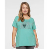 GOAT - PUFF INK - Greatest of All Time - Plus Size Ladies Tee - Saltwater