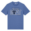 GOAT - PUFF INK - Greatest of All Time - Unisex Tee - Bright Blue