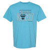 GOAT - PUFF INK - Greatest of All Time - Comfort Colors® Tee - Sapphire