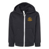 The Venues EMBROIDERED LYN ICON Sponge Fleece Zip Hoodie - Black