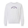 Dance Canvas EMBROIDERED ARCHED TEXT Crewneck Sweatshirt