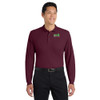 VOLT Embroidered Unisex Silk Touch Long Sleeve Polo VOLT Embroidered Unisex Silk Touch Long Sleeve Polo