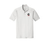 Gutterglove® EMBROIDERED FLC WHITE & RED G HOME® Snag Proof Polo