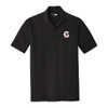 Gutterglove® EMBROIDERED FLC WHITE & RED G HOME® TALL Snag Proof Polo - Black