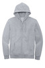 SAHRA - Welcome To The Jungle - Unisex Zip Hoodie - Light Heather Grey