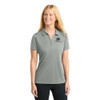 Republic Chamber Ladies Moisture Wicking Polo - Embroidered Logo - BLACK
