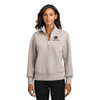 Republic Chamber Ladies Soft Polished Quarter Zip - Embroidered Logo - BLACK
