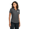 Republic Chamber Ladies Micro Pique Performance Polo - Embroidered Logo - WHITE