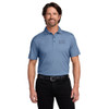 Volt Mens Fine Pique Blend Polo - Tone-On-Tone Logo