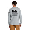 Gold Mechanical BLACK PRINT Carhartt Long Sleeve Tee