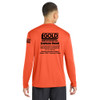 Gold Mechanical BLACK PRINT Dri-Fit Long Sleeve Tee