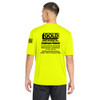 Gold Mechanical BLACK PRINT Dri-Fit Short Sleeve Tee