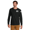 Gold Mechanical WHITE PRINT Carhartt Long Sleeve Tee