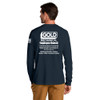Gold Mechanical WHITE PRINT Carhartt Long Sleeve Tee