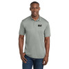 Gold Mechanical BLACK & WHITE Embroidered PosiCharge® Competitor™ Polo