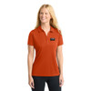 Gold Mechanical BLACK & WHITE Embroidered Ladies' PosiCharge® Competitor™ Polo