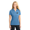 Gold Mechanical BLACK & WHITE Embroidered Ladies' PosiCharge® Competitor™ Polo