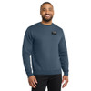 Gold Mechanical BLACK & WHITE Embroidered Crewneck Sweatshirt