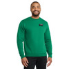 Gold Mechanical BLACK & WHITE Embroidered Crewneck Sweatshirt