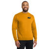 Gold Mechanical BLACK & WHITE Embroidered Crewneck Sweatshirt
