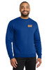Gold Mechanical FULL COLOR Embroidered Crewneck Sweatshirt