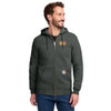 Gold Mechanical FULL COLOR Embroidered Carhartt® Midweight Hooded Zip-Front Sweatshirt