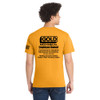 Gold Mechanical BLACK PRINT Short Sleeve Tee