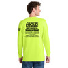 Gold Mechanical BLACK PRINT Long Sleeve Tee