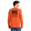 Gold Mechanical BLACK PRINT Long Sleeve Tee