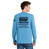 Gold Mechanical BLACK PRINT Long Sleeve Tee