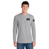 Gold Mechanical BLACK PRINT Long Sleeve Tee