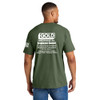 Gold Mechanical WHITE PRINT Comfort Colors Tee