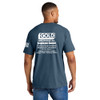 Gold Mechanical WHITE PRINT Comfort Colors Tee