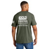 Gold Mechanical WHITE PRINT Comfort Colors Tee
