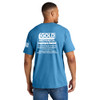 Gold Mechanical WHITE PRINT Comfort Colors Tee