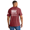 Gold Mechanical WHITE PRINT Comfort Colors Tee
