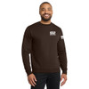 Gold Mechanical WHITE PRINT Crewneck Sweatshirt
